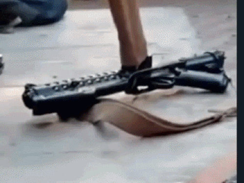 हथियारों के साथ रील डालने पर युवक पर केस:नारनौल कोर्ट में भी बनाई थी वीडियो, आर्म्स एक्ट में दर्ज किया; इंस्टाग्राम पर डालने का आरोप
