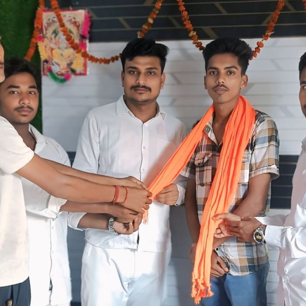 राष्ट्रीय छात्र परिषद का विस्तार:महराजगंज में निखिल शर्मा बने सदर ब्लॉक अध्यक्ष, छात्रहित में कार्य करने का संकल्प