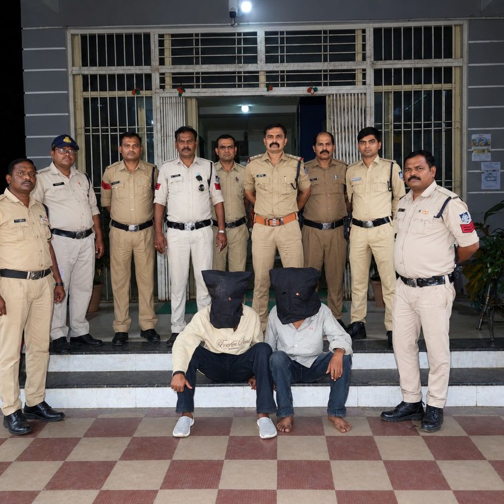 जिला अस्पताल से लैपटॉप चोरी करने वाले दो युवक गिरफ्तार:108 एम्बुलेंस कार्यालय में हुई थी चोरी; अन्य व्यक्ति के शामिल होने की जांच जारी