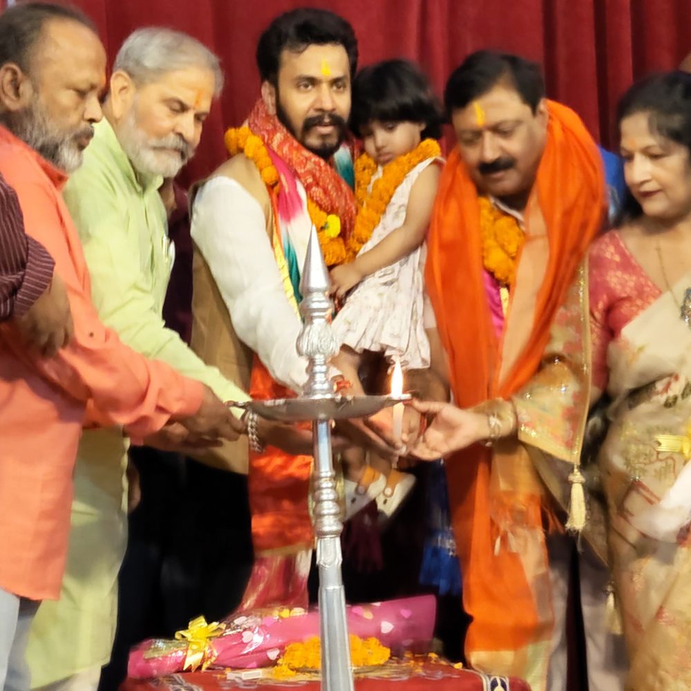 शामली में 57वें रामलीला महोत्सव की शुरुआत:नारद मोह लीला का मंचन हुआ, चेयरमैन अरविंद संगल ने किया उद्घाटन