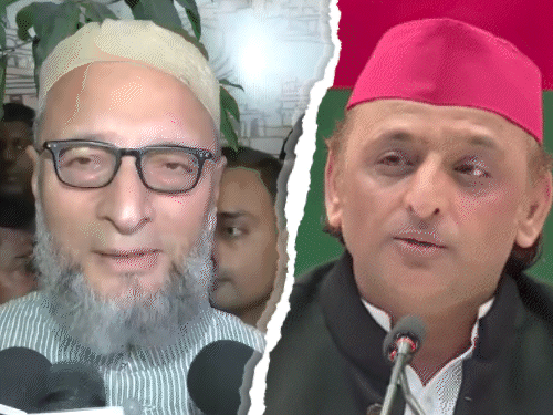 ओवैसी बोले- हमने अखिलेश से अपनी बात कह दी:बिहार का उदाहरण भी दिया; शौकत बोले- 27 में सपा 27 सीट पर सिमटेगी
