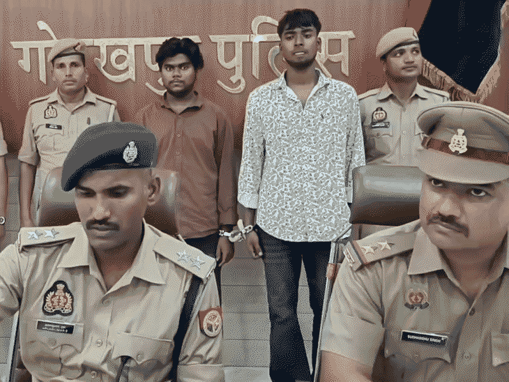 गोरखपुर में कट्‌टा-पिस्टल के साथ 3 गिरफ्तार:कई राज्यों में फैला है नेटवर्क, लॉरेंस बिश्नोई गैंग से खरीदते हैं असलहा