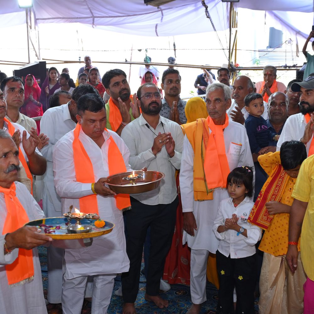 श्रीमद् भागवत प्रेमोत्सव का समापन, पांडाल ठाकुरजी के जयकारों से गूंजा