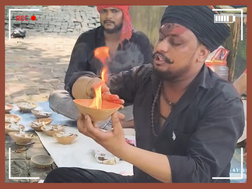 रेप-डकैती के आरोपी, पुलिस से बचने के लिए 'बाबा' बने:यूपी में तंत्र-मंत्र से बच्चा पैदा करने का दावा कर रहे; कैमरे पर बाबाओं का सच