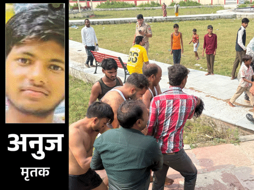 मगरमच्छ ने गंगा नहा रहे लड़के को मार डाला:जबड़े में दबाकर पानी में खींच ले गया; कान-नाक-मुंह चबा गया