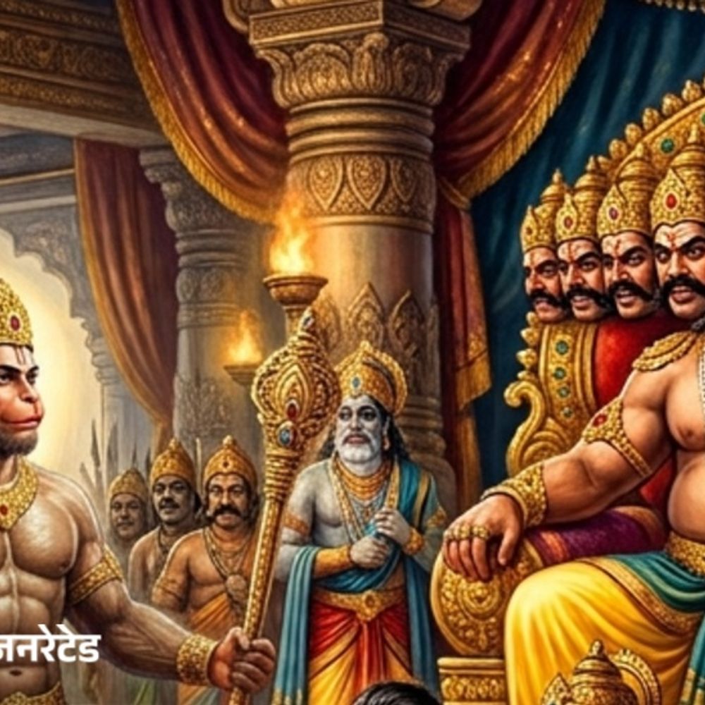 रामायण- रावण और अंगद का प्रसंग:जब कोई हमारा अपमान करने की कोशिश करे, तो परेशानियों से बचने के लिए 7 बातें ध्यान रखें