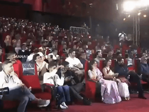 रणबीर कपूर ने कन्नड़ में की बात, फिर मांगी माफी:एक्टर यश को 'बॉस' कहकर पुकारा; 'जय श्री राम' बोलकर की स्पीच की शुरुआत