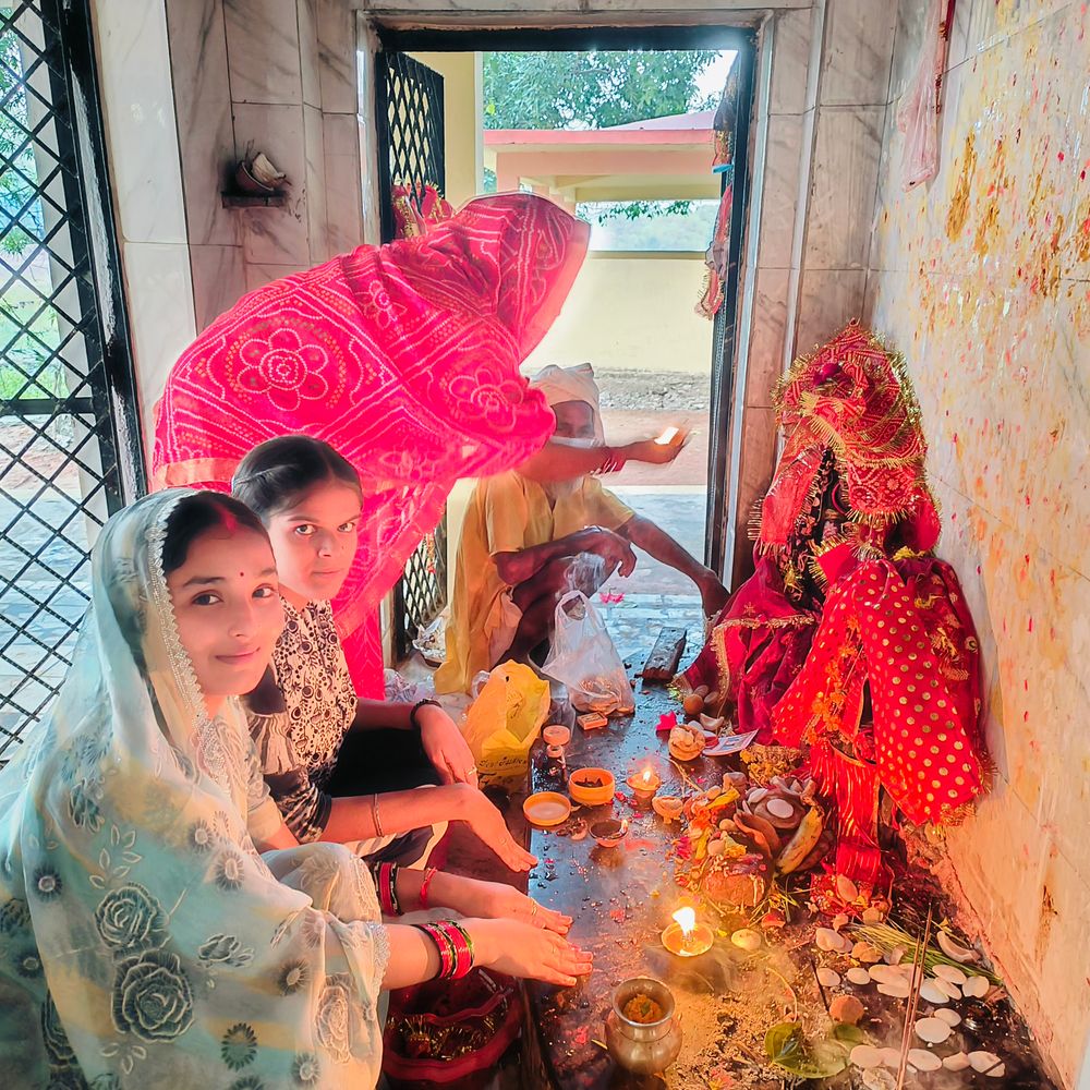 पतारा शक्ति पीठ में भंडारा आयोजित:महिलाओं ने विधि-विधान पूजन किया, राहगीरों-श्रद्धालुओं बीच बंटा प्रसाद