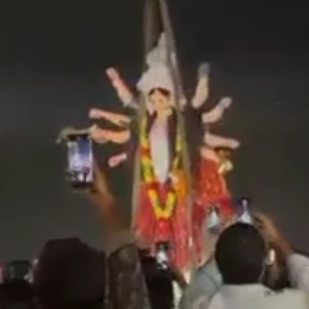 ग्रामीण इलाकों में आज 1961 प्रतिमाएं विसर्जित:पूजा पंडालों की प्रतिमाएं, सुरक्षा के पुख्ता इंतजाम