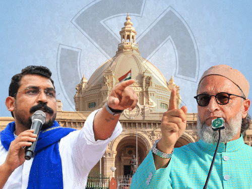 यूपी में चंद्रशेखर-ओवैसी का गठबंधन तय:दलित-मुस्लिम 40% आबादी कवर करेंगे; मायावती के रिकॉर्ड को तोड़ना चाहते चंद्रशेखर