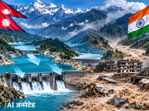 नेपाल 4 झीलों का जलस्तर घटाएगा:भारत में भी बाढ़ का खतरा कम होगा; अगस्त में भोटेकोशी नदी में आई बाढ़ जैसी तबाही रोकने की तैयारी