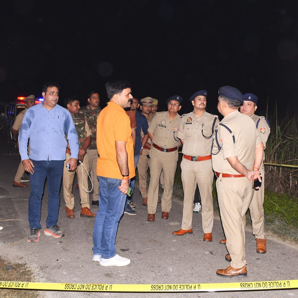 बहराइच में मुठभेड़, हिस्ट्रीशीटर के पैर में लगी गोली:लखीमपुर-खीरी के अपराधी पर दर्ज थे 48 से ज्यादा मुकदमे, साथी फरार