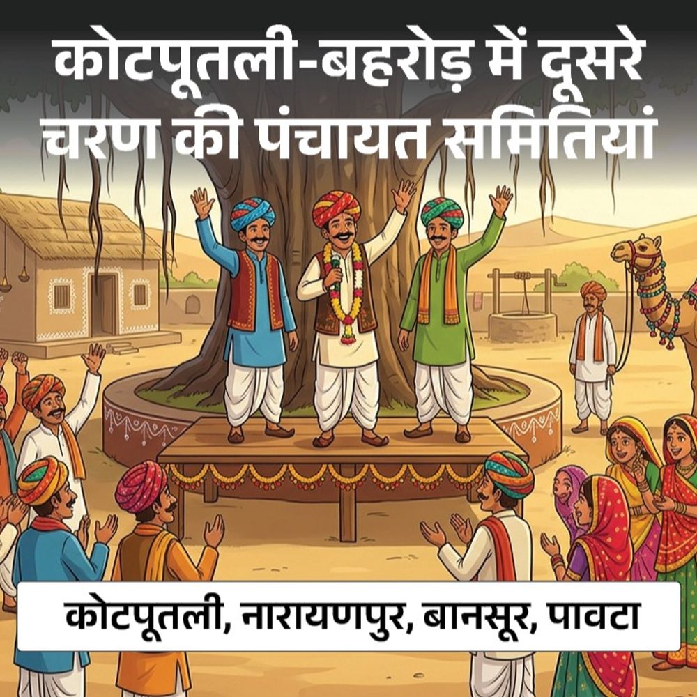 कोटपूतली-बहरोड़ की 238 पंचायतों में 1000 से ज्यादा सरपंच दावेदार:एक ही गांव में 5-5 हुए आमने-सामने, जानिए आपके इलाके में कौन-कौन कर रहा है दावेदारी