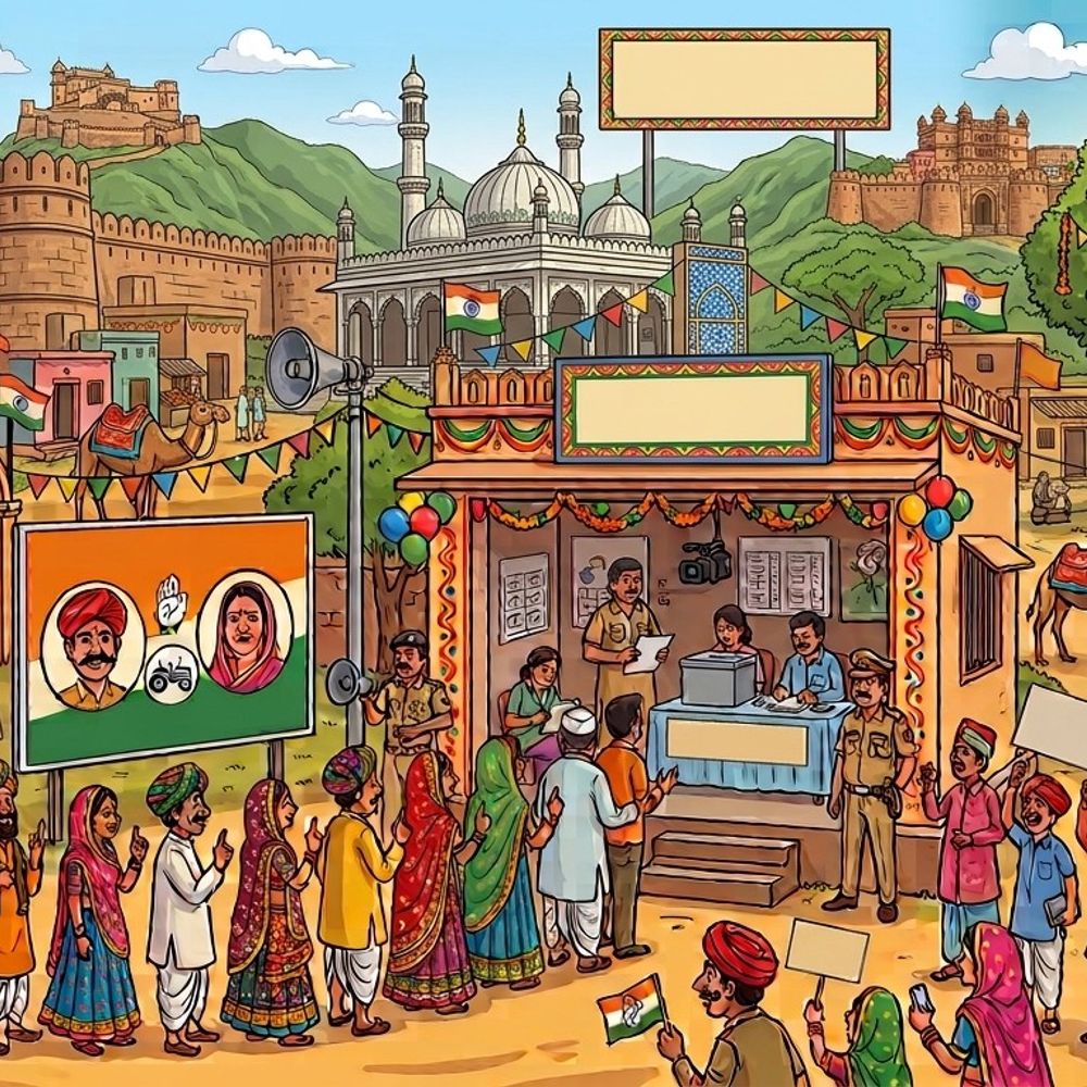 बीकानेर में पहले फेज की वोटिंग कल 319-केंद्रों पर होगी:जिला परिषद के 8 और 4 पंचायत समितियों के 60 सदस्यों के लिए मतदान