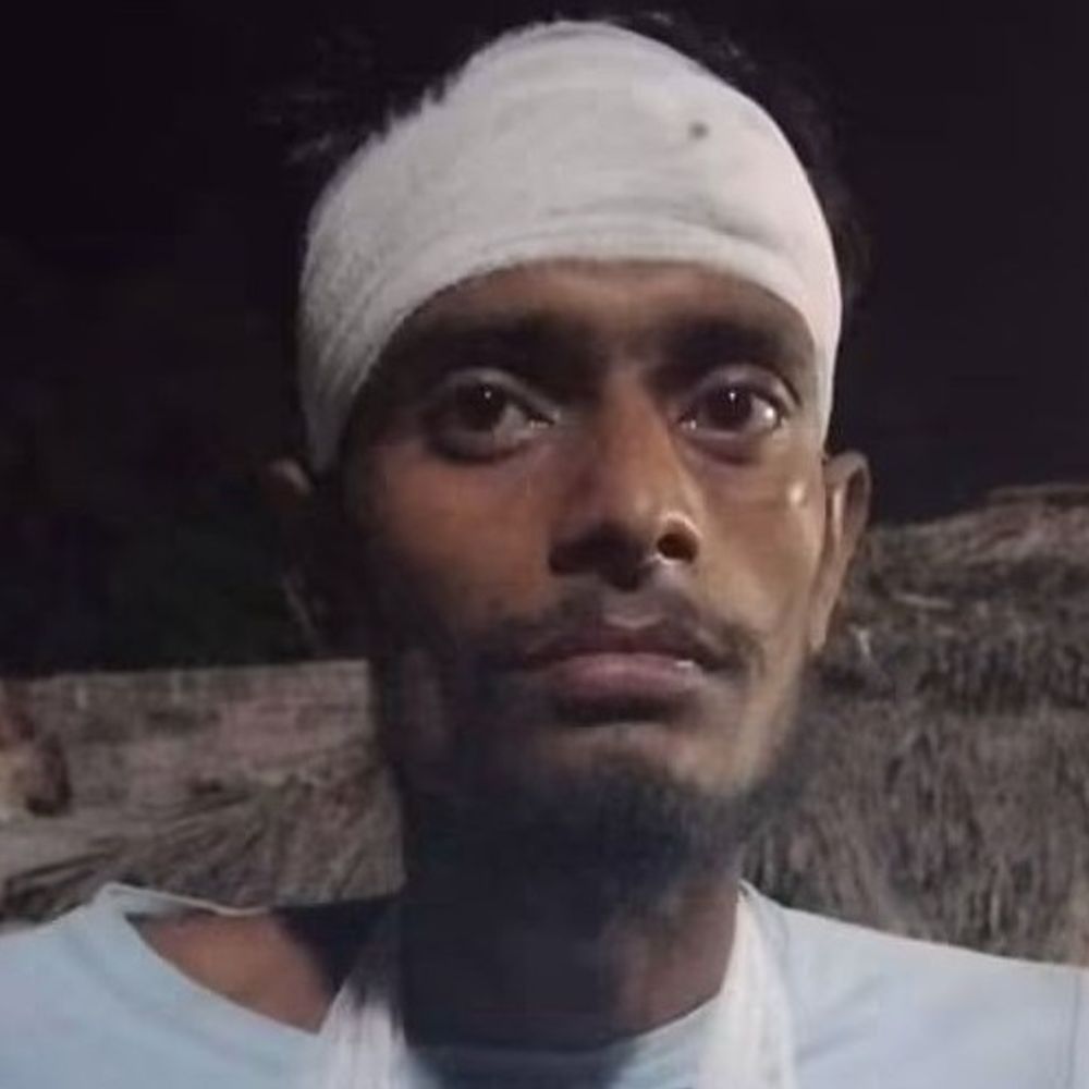कौशांबी में युवक पर बंदूक की बट से हमला, फायरिंग:तिसूचक गालियां देने का आरोप, बाइक से भागते आरोपियों का VIDEO
