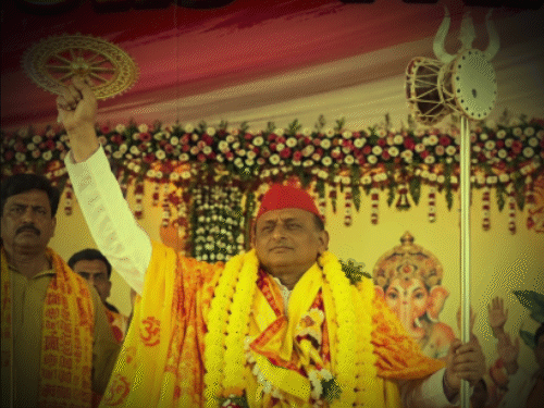 भाजपा से अयोध्या मंदिर का मुद्दा छीनेगी सपा:केदारेश्वर में पूजा के बाद रामलला के दर्शन करेंगे अखिलेश; 2027 के लिए सनातन की तरफ चले