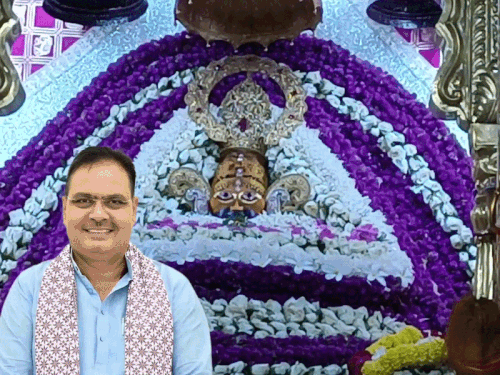 CM भजनलाल शर्मा खाटूश्याम पहुंचे, बाबा श्याम के करेंगे दर्शन:मन की बात कार्यक्रम में हुए शामिल, कार्यकर्ताओं से संवाद कर विकास कार्यों की करेंगे समीक्षा