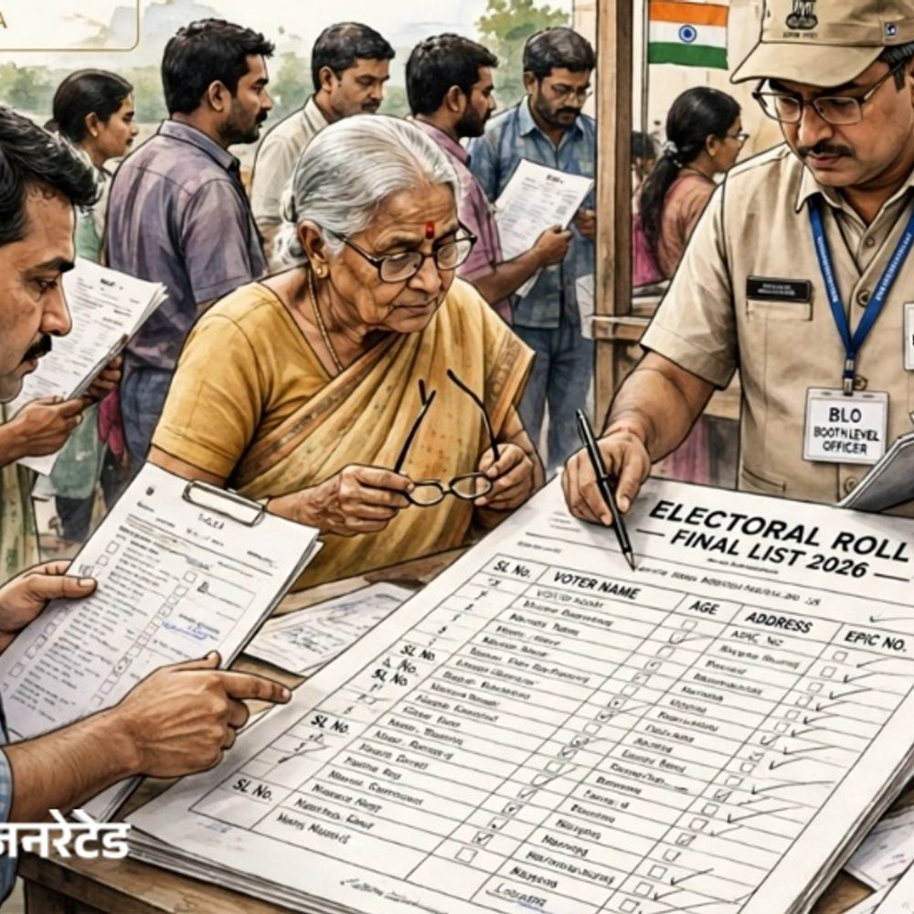 कर्नाटक SIR फाइनल लिस्ट जारी, 99.32 लाख नाम कटे:इसमें 4.55 करोड़ नाम; SIR से पहले राज्य में 5.54 करोड़ मतदाता थे
