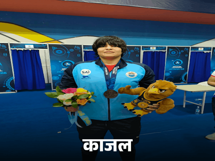 वर्ल्ड कुश्ती चैंपियनशिप में भारत को 2 सिल्वर मेडल:काजल और नीलम फाइनल में हारीं; पहली बार 2 भारतीय महिला पहलवान फाइनल में पहुंची