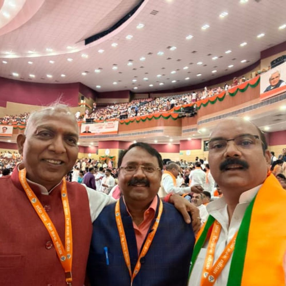 अमित शाह की बैठक में शामिल हुए शाहजहांपुर-सांसद अरुण सागर:बोले- संगठन मजबूत करने और सरकारी योजनाएं लोगों तक पहुंचाने पर हुई चर्चा