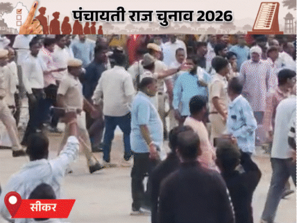 केंद्रीय मंत्री गजेंद्र सिंह शेखावत की सास बनीं सरपंच:पंच-सरपंच चुनाव में फर्जी मतदान पर हुआ था हंगामा, पथराव; सिर फूटा