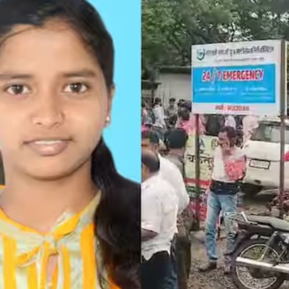 मुलींच्या घोळक्यात घुसली भरधाव कार:एकीचा मृत्यू तर तिघी गंभीर जखमी, कोल्हापुरातील भीषण अपघात