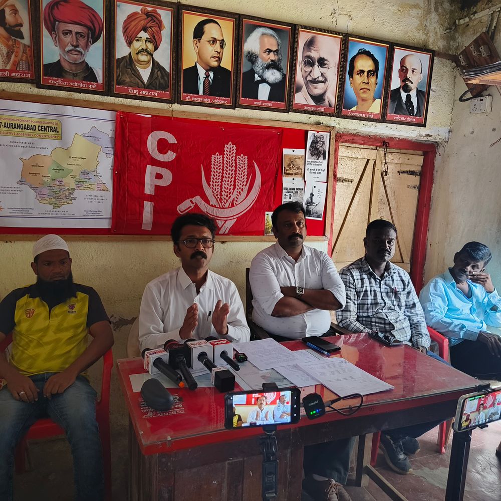 रस्ता रुंदीकरणाला भाकपचा विरोध:मोफत सार्वजनिक वाहतूक व्यवस्था हाच पर्याय, छत्रपती संभाजीनगर महापालिकेकडे निवेदन