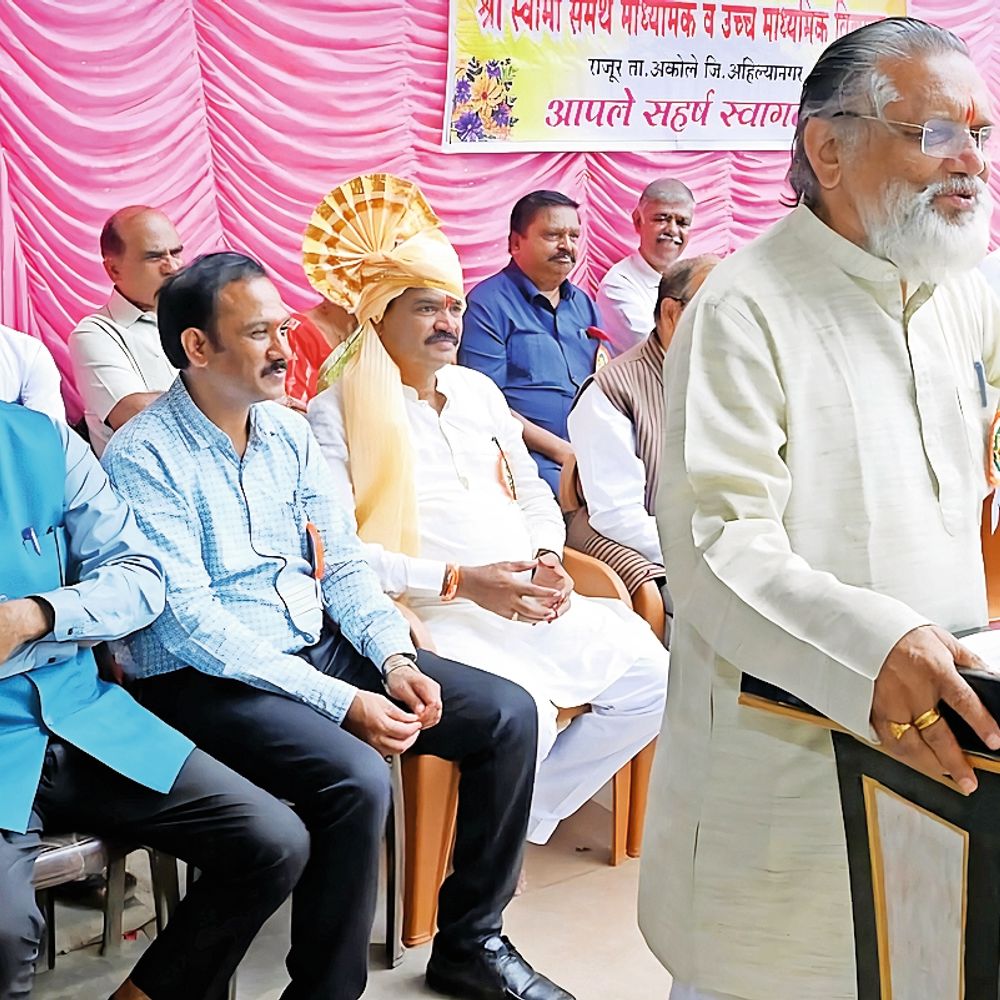 सोशल मीडियावर खोट्या गोष्टी पसरल्याने समाज वेगळ्या मार्गाला:पतितपावन संघटनेचे प्रदेशाध्यक्ष प्रा.एस. झेड. देशमुख यांचे प्रतिपादन‎