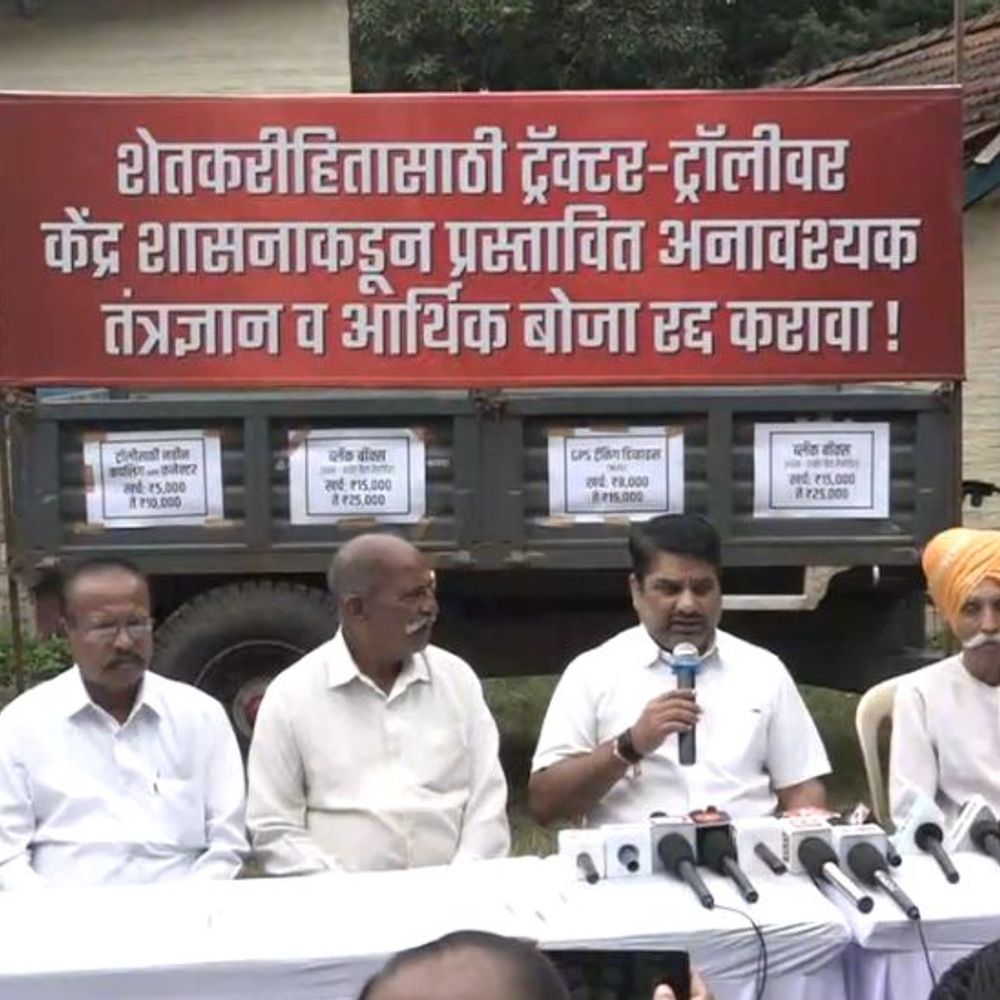 ट्रॅक्टरला जीपीएस, ब्लॅक बॉक्स लावण्याच्या केंद्राच्या निर्णयाला विरोध:शेतकऱ्याच्या खिशावर दरोडा, सतेज पाटलांचा हल्लाबोल