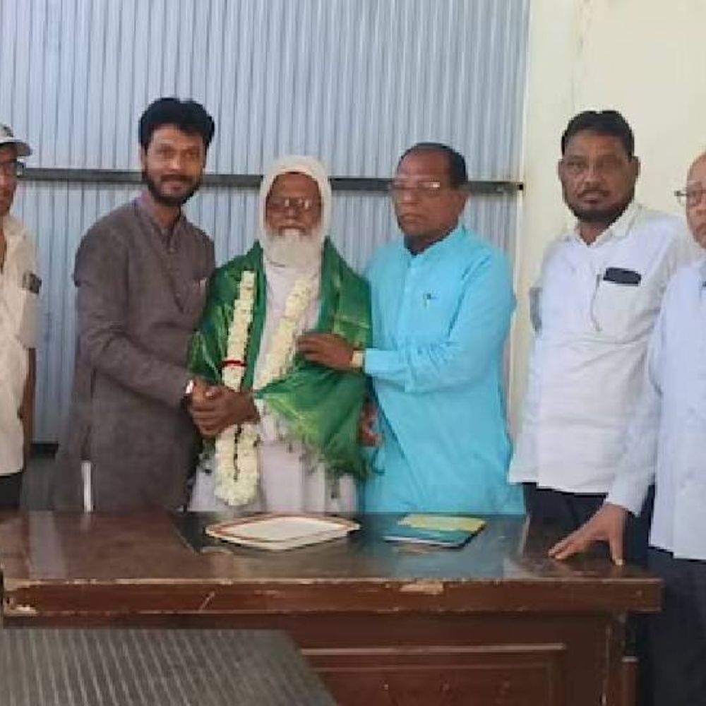 22 नातवंडे असलेल्या 82 वर्षांच्या आजोबांचा 50 वर्षीय महिलेशी निकाह:नांदेडमधील निवृत्त शिक्षकाचा एकटेपणावरील उपाय