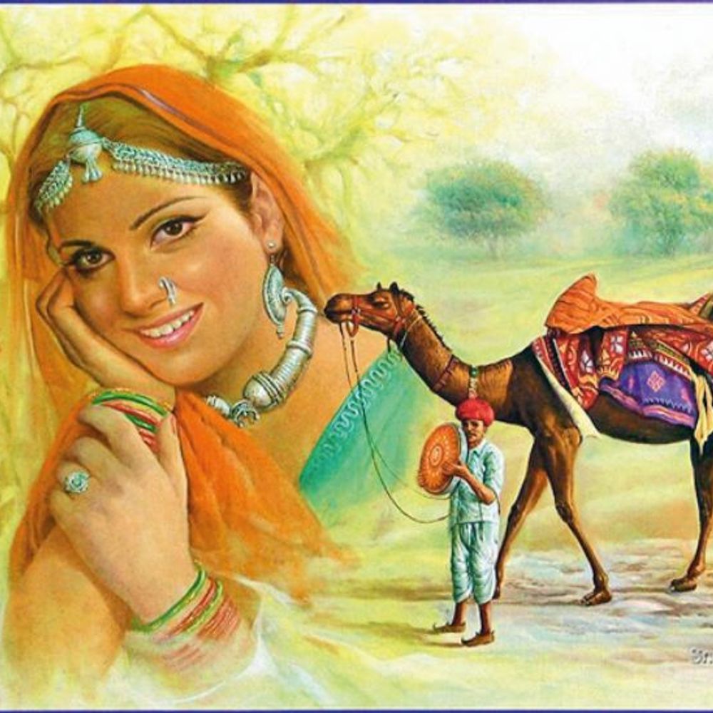 મેંદી રંગ લાગ્યો : લોકગીતમાં મારવાડ, જામનગર, ચિત્તલ, પાટણની વસ્તુઓ અને રાસડાની પરંપરાનું વર્ણન.