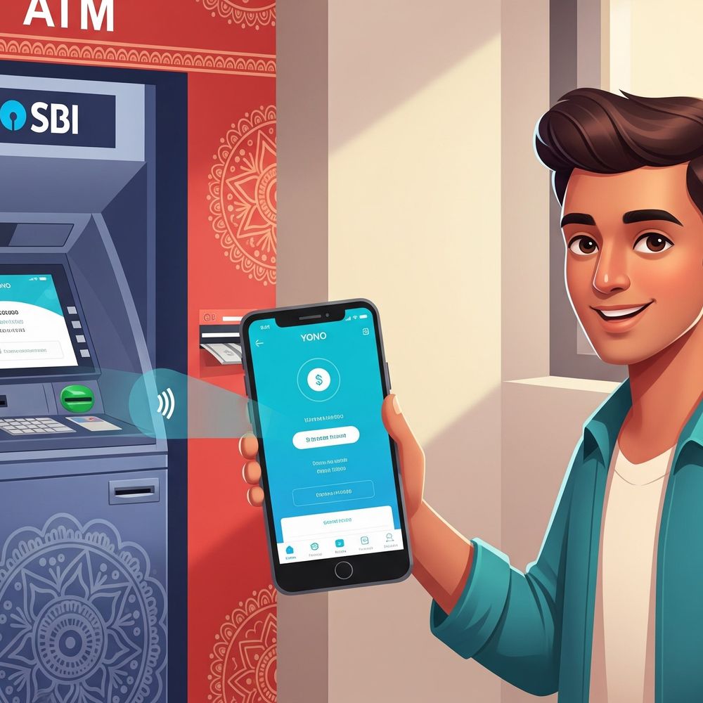 કાર્ડ વગર ATMમાંથી પૈસા ઉપાડો: SBI YONO કેશથી ડેબિટ કાર્ડ વિના રોકડ ઉપાડવાની સુવિધા આપે છે, સરળ પ્રક્રિયા જાણો.