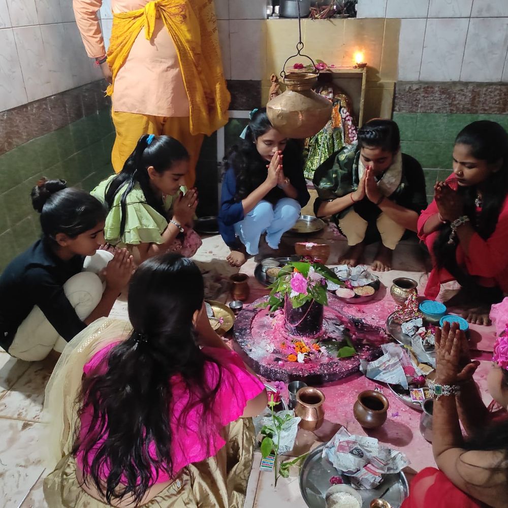 માળિયાહાટીનામાં ફુલકાજળી વ્રતની ઉજવણી.