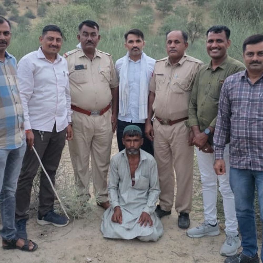 હત્યાકાંડનો આરોપી રાજસ્થાન-પાકિસ્તાન સરહદથી ઝડપાયો: 10 વર્ષ પહેલાં યુવકની નિર્દયતાથી હત્યા કરી લાશના ટુકડા કર્યા હતા.