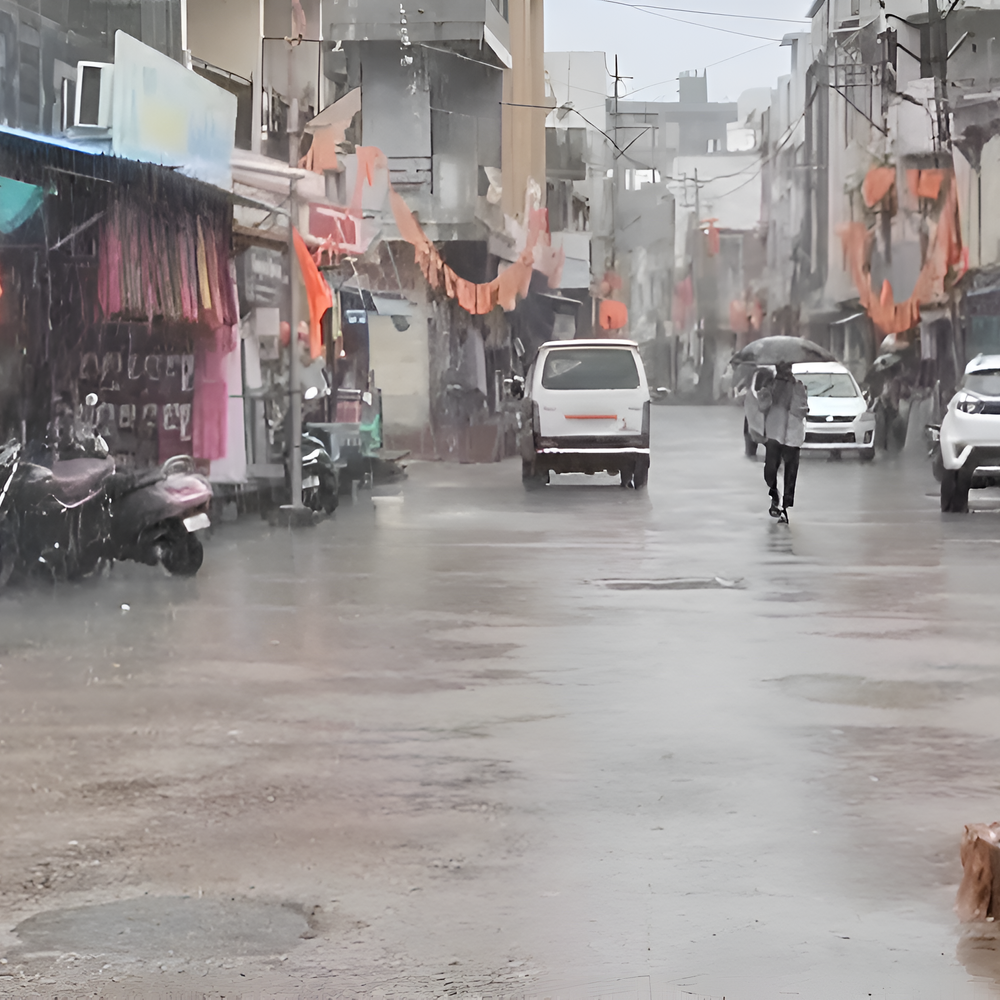 છોટાઉદેપુર અને બોડેલીમાં ભારે વરસાદ: ત્રણ-ત્રણ ઇંચ વરસાદ વરસ્યો, ORSANG નદી બે કાંઠે.