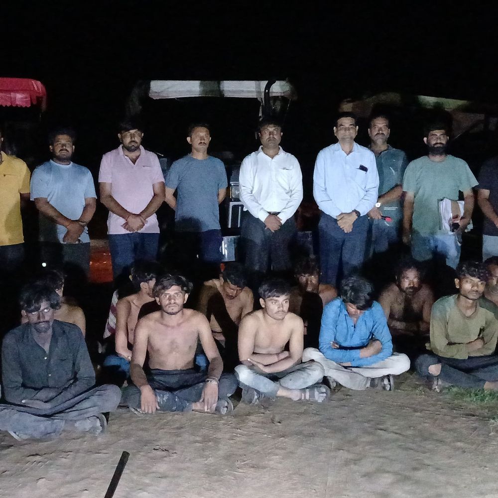 મૂળીના ધોળિયા ગામે ગેરકાયદેસર કાર્બોસેલ ખનન ઝડપાયું; 38 મજૂરોને રેસ્ક્યુ કરી 36 લાખનો મુદ્દામાલ જપ્ત કરાયો.