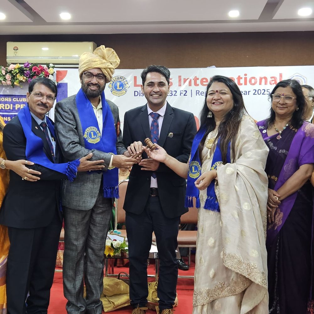 શપથવિધિ સમારંભનું આયોજન:લાયન્સ ક્લબ પારડી દ્વારા “ઉત્સવ” શપથવિધિ સમારંભ યોજાયો