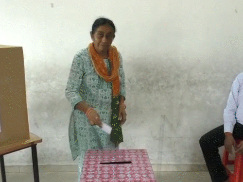 મહેસાણા અર્બન બેંક પેટાચૂંટણી: વિકાસ અને વિશ્વાસ પેનલ વચ્ચે ટક્કર, 150 બુથ પર મતદાન ચાલુ.
