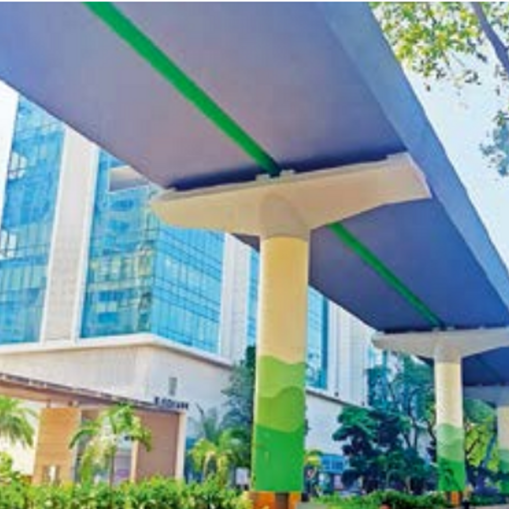 સિટી એન્કર: MMRDA દ્વારા મુંબઈ મેટ્રોના થાંભલાઓનું કલાકૃતિઓમાં રૂપાંતર. એક સુંદર પહેલ.