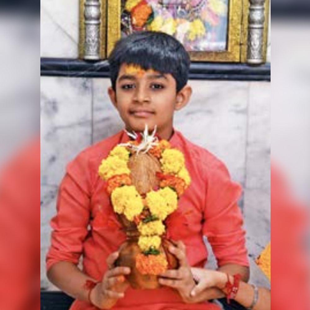 ભાસ્કર વિશેષ: 8થી 15 વર્ષનાં 15 બાળકો દ્વારા રુદ્ર યજ્ઞ અને રુદ્રાભિષેકની અનોખી ઉજવણી.