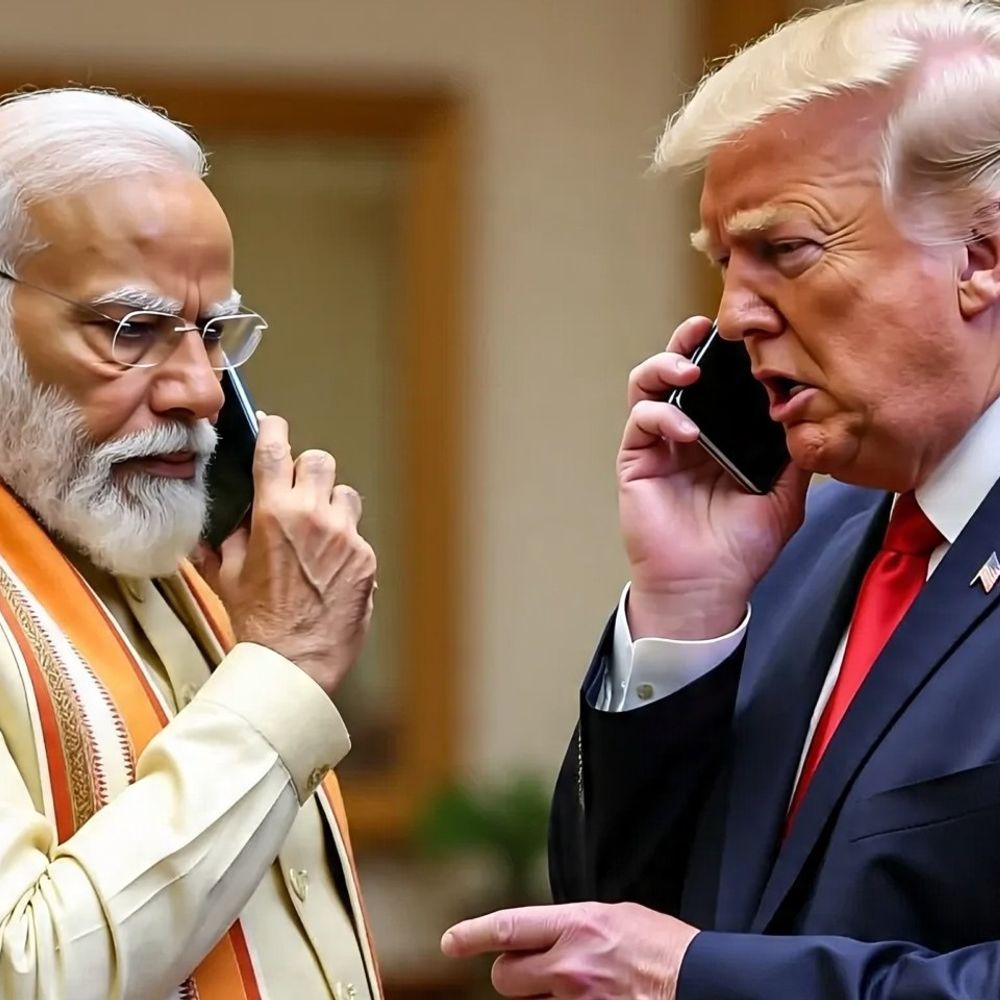 દાવો- ફોન કોલથી બગડ્યા મોદી-ટ્રમ્પના સંબંધો:મોદીએ કહ્યું- પાકિસ્તાન સાથેના સીઝફાયરમાં અમેરિકાનો કોઈ રોલ નહીં, ટ્રમ્પને ખોટું લાગી આવ્યું