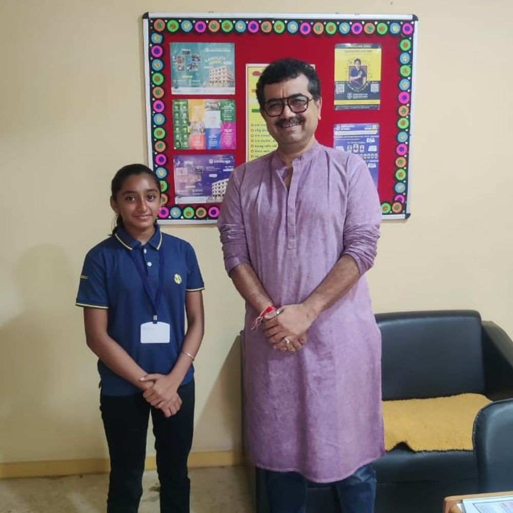 ઈનોવેટિવ સ્કૂલની સહ્યાદ્રીનો લોન ટેનિસમાં વિજય: SGFI રમતોત્સવમાં અંડર-14 ઝોન કક્ષાએ પ્રથમ સ્થાન.