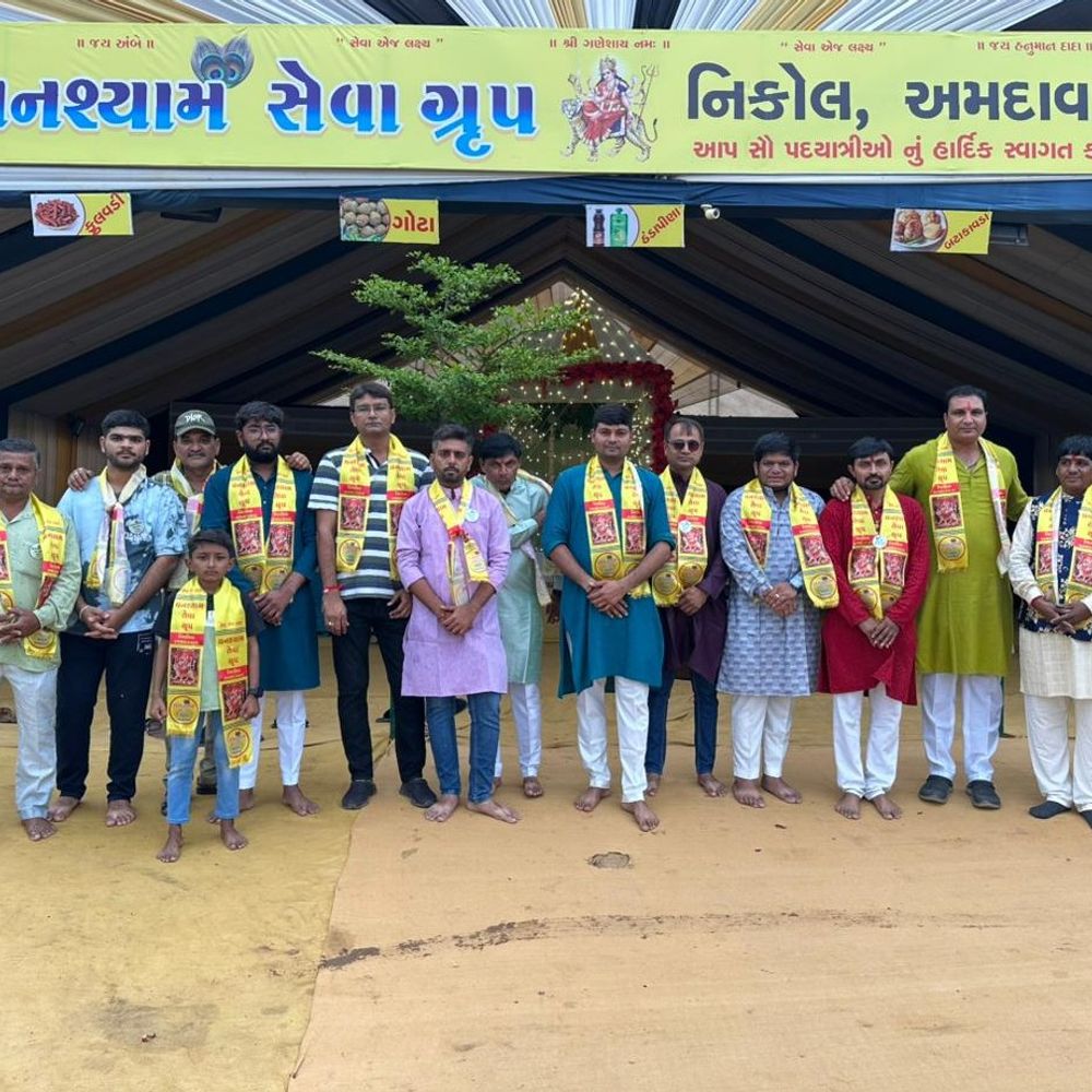 અંબાજી પદયાત્રીઓ માટે ઘનશ્યામ સેવા ગ્રુપનો સેવા કેમ્પ, જેમાં 1થી 4 સપ્ટેમ્બર સુધી વિવિધ FACILITIES ઉપલબ્ધ છે.