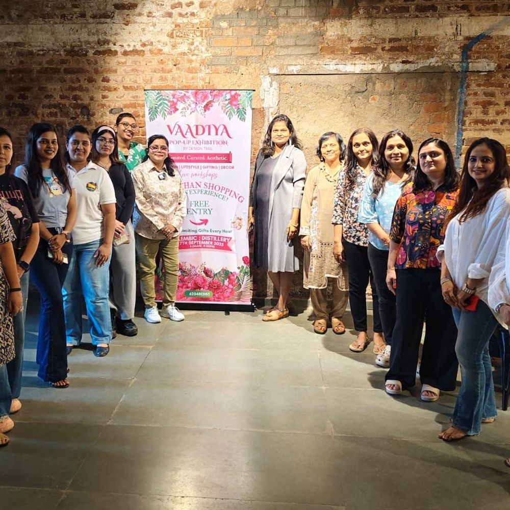 વડોદરા સમાચાર: ડિઝાઇન ટ્રેઇલ દ્વારા વાડિયા પોપ-અપ પ્રદર્શન; ડિઝાઇન, કલા અને ઉદ્યોગસાહસિકતાની ઉજવણી કરાશે.