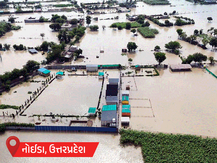 દિલ્હીમાં પૂર, મથુરામાં કોલોનીઓ જળબંબાકાર; ચારધામ યાત્રા ફરી શરૂ અને અન્ય રાજ્યોમાં વરસાદની સ્થિતિ.