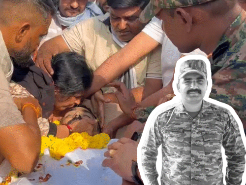 ટ્રેનમાં છરીથી જવાનની હત્યા, ગામની આંખોમાં આંસુ; ચાદર માંગવા બાબતે હુમલો - Guard of Honour સાથે અંતિમ વિદાય.