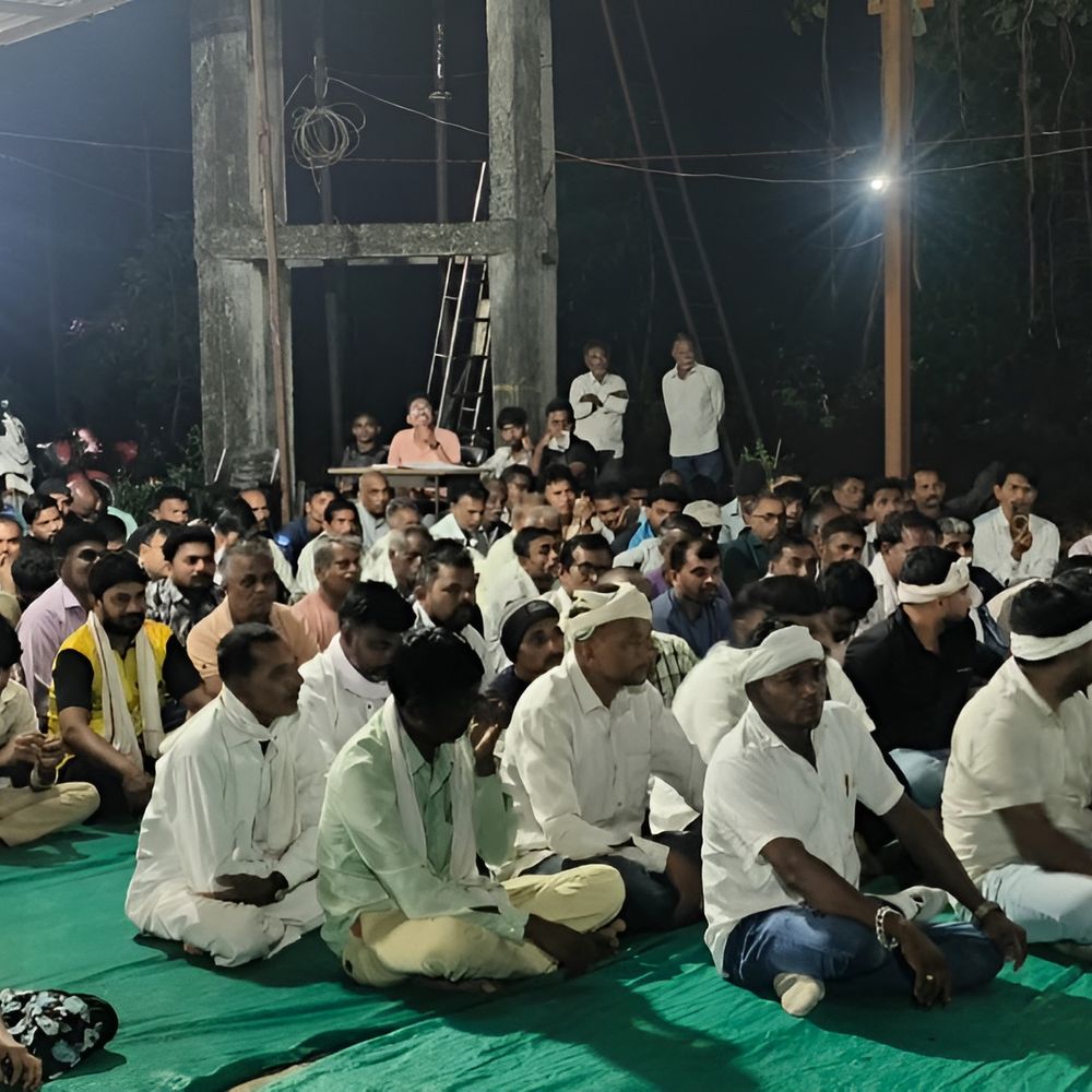 ગ્રામસભામાં KAVERI SUGAR ચાલુ કરવાની માંગ: જરૂર પડ્યે ઘરબાર ખાલી કરી જમીનમાં ઢોર-ઢાંખર સાથે ધામો નાખવાની ચીમકી.