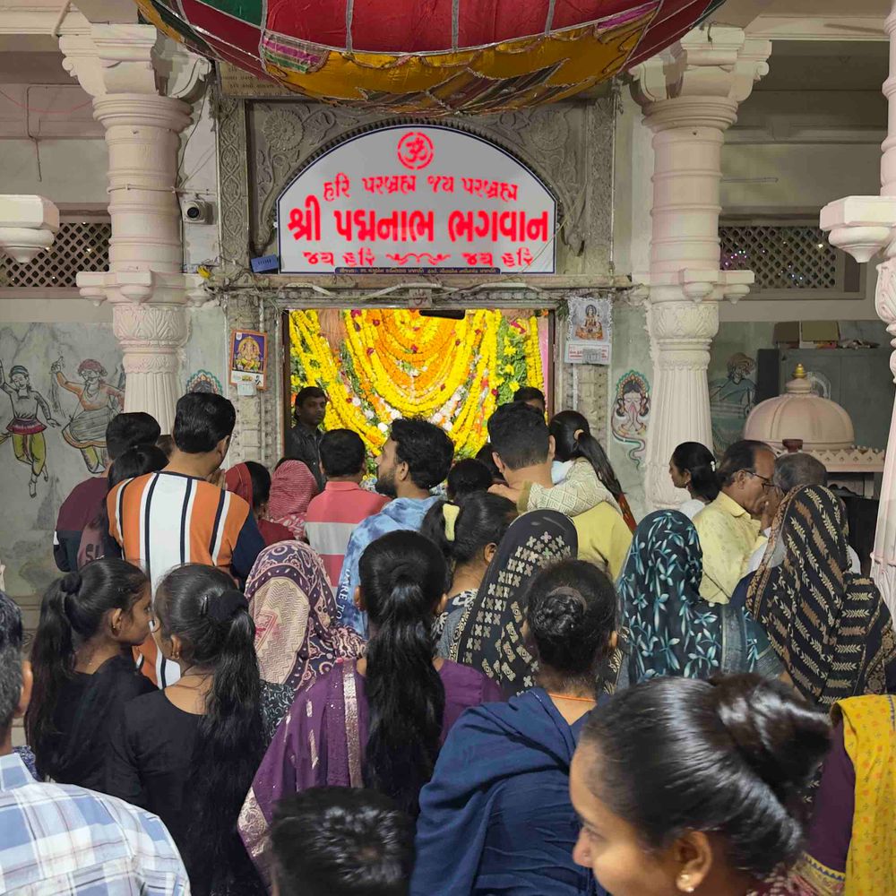 પાટણમાં પદ્મનાભજી રાત્રીમેળો: હજારો શ્રદ્ધાળુઓ ઉમટ્યા, મેળાની રંગત જામી