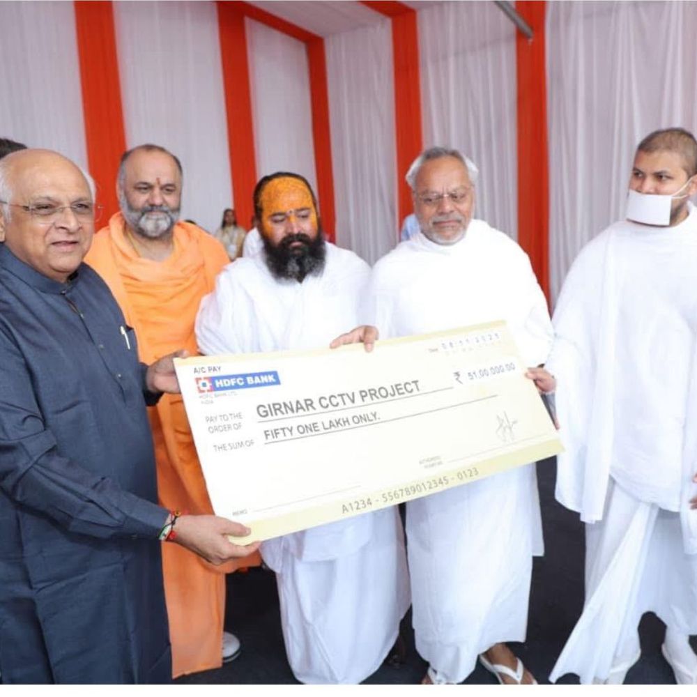 ગિરનાર સુરક્ષિત થશે: ₹51 લાખના ખર્ચે 100 CCTV કેમેરા લાગશે.