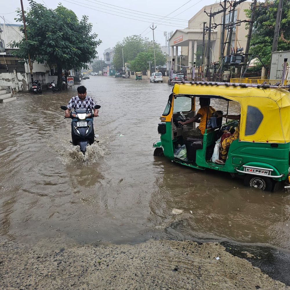 ગોહિલવાડ પર મેઘરાજાની કૃપા: ભાવનગર 163 % વરસાદ સાથે રાજ્યમાં પ્રથમ સ્થાને.